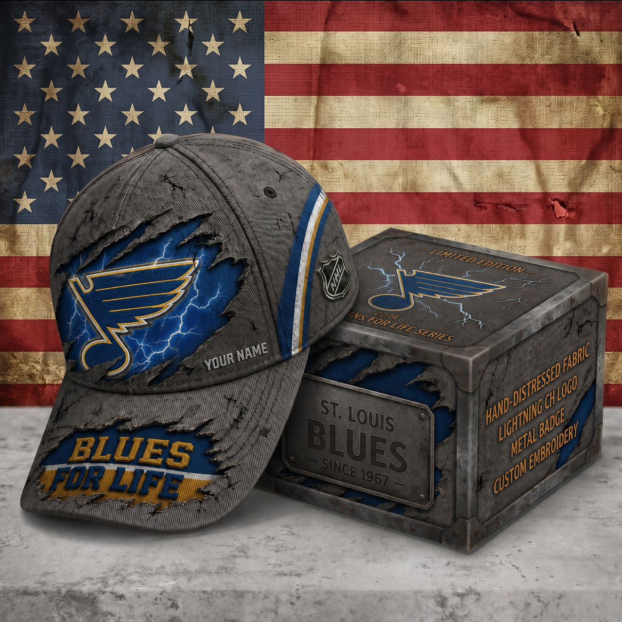 PREMIUM NHL X SLB RETRO VINTAGE CUSTOM NAME HAT LIMIED EDITIONS NDT NTN 190526