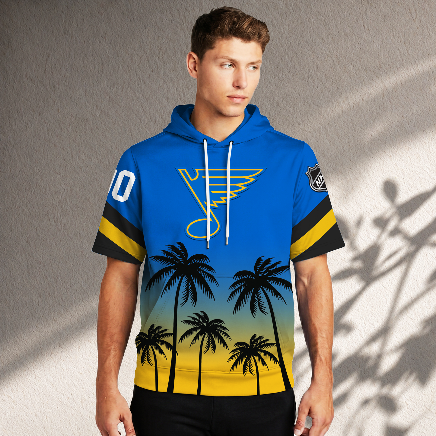 PREMIUM NHL X SLB Short Sleeve Hoodie T-Shirt FOR SUMMER HOLIDAY NDT VHM 160526