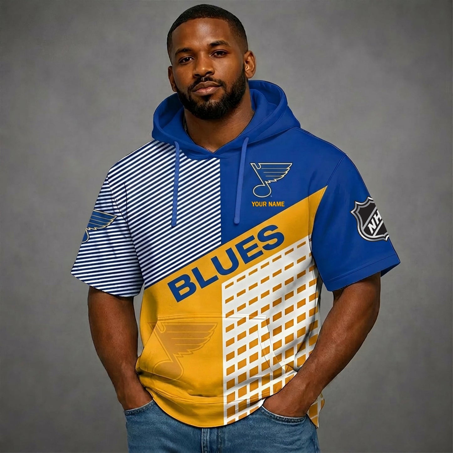 PREMIUM NHL X STB Short Sleeve Hoodie SHIRT FOR SUMMER HOLIDAY V3 NDT NHM 180526