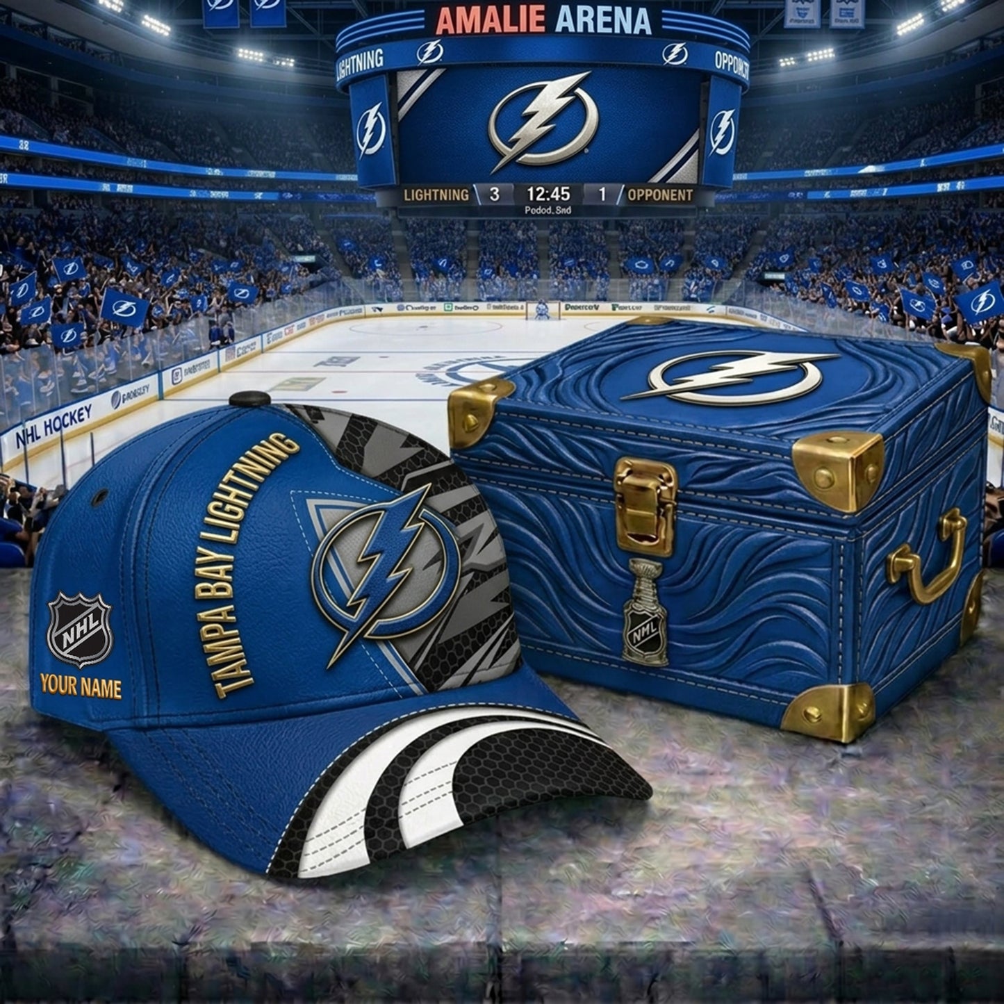 PREMIUM NHL X TBL CRACK CUSTOM NAME V5 HAT NDT NHM 220426