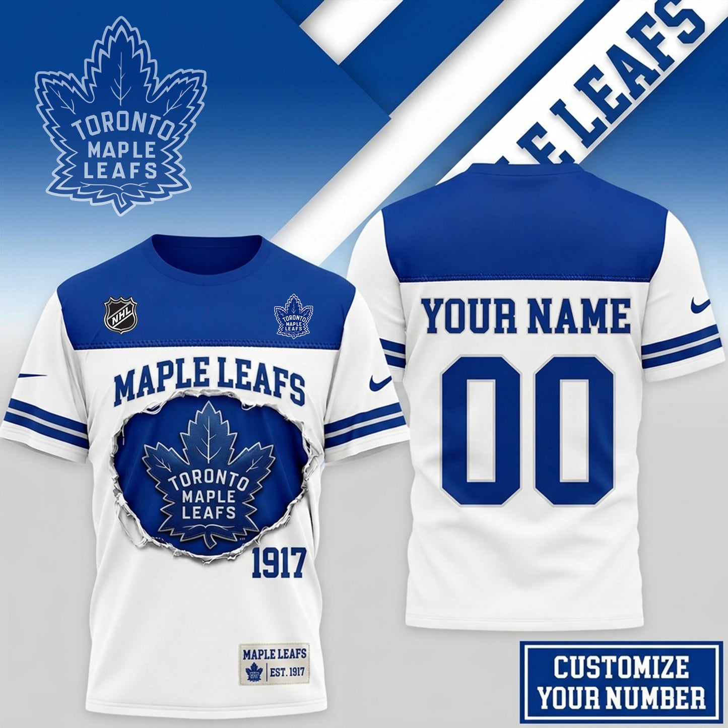 PREMIUM NHL X TML BESPOKE CRACK SHIRT LIMITED EDITIONS NDT NHM 300526