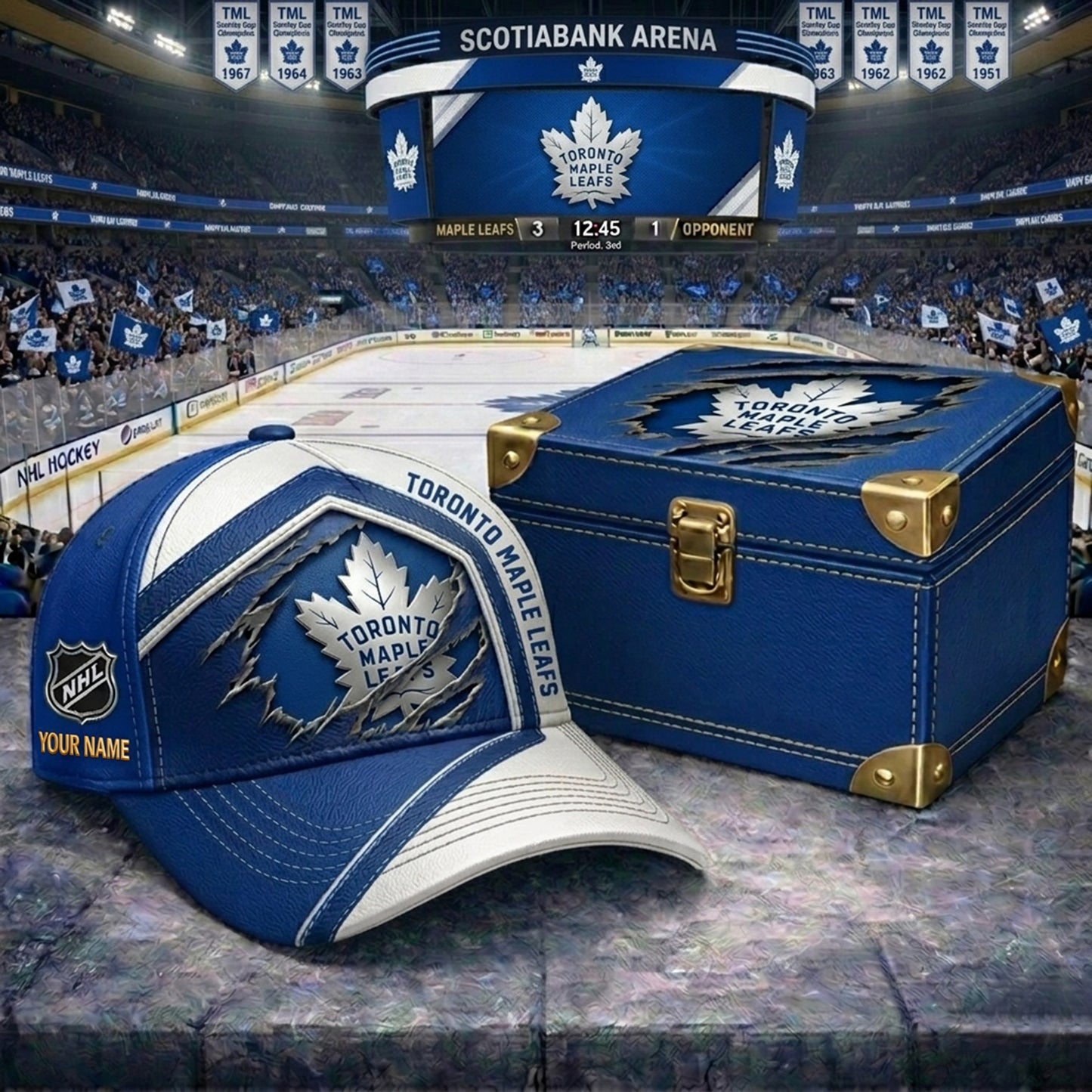 PREMIUM NHL X TML CRACK CUSTOM NAME V3 HAT NDT NHM 170426