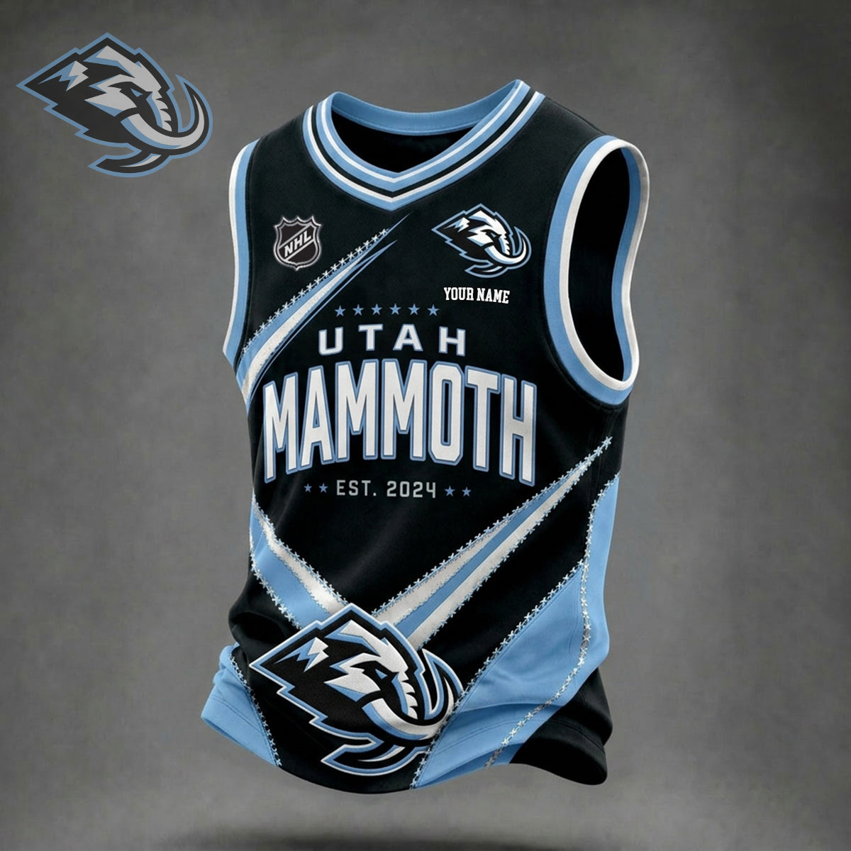 PREMIUM NHL X UM Game Day V-Neck Tank Top Custome Shirt NDT NHM 060626