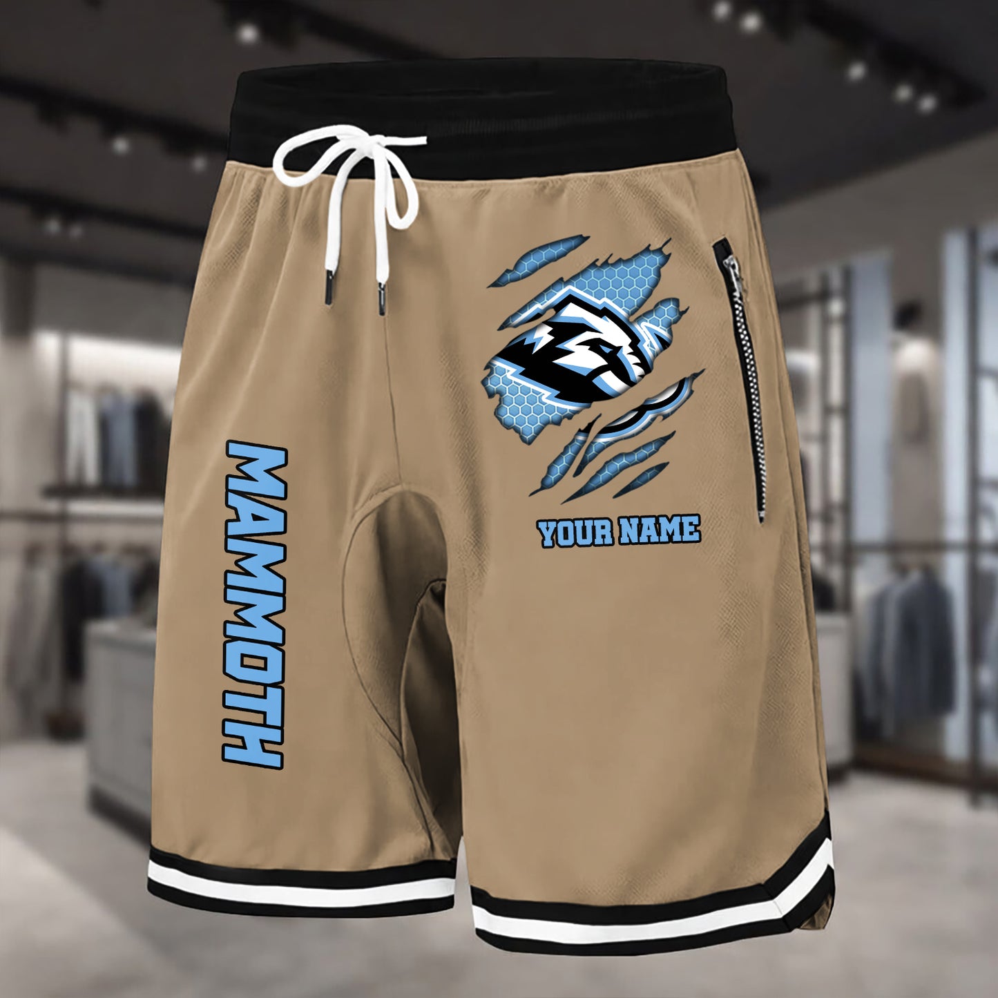 PREMIUM NHL X UM Summer Fitness Breathable Basketball Shorts NDT NHM 240426