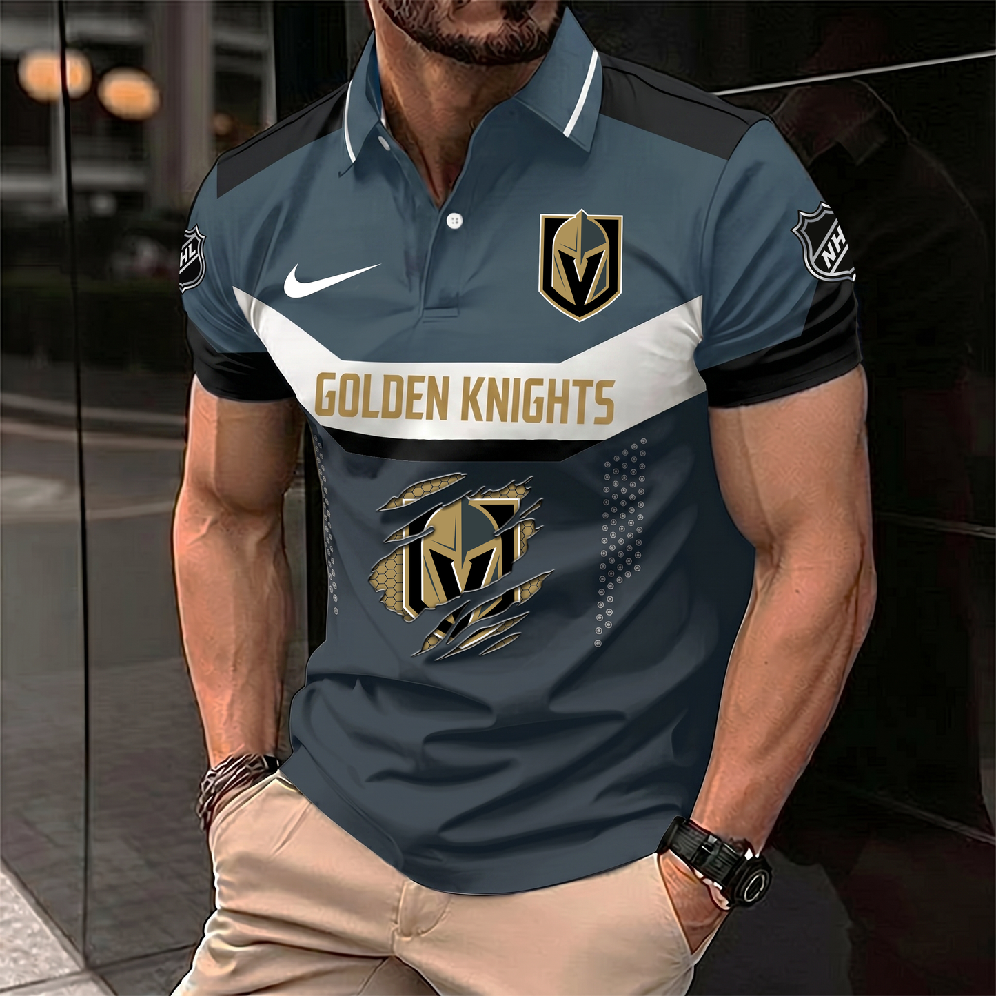 PREMIUM NHL X VGK SHIRT FOR SUMMER HOLIDAY NDT VHM 140526