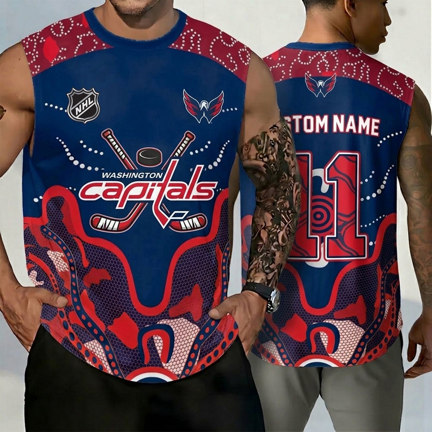PREMIUM NHL X WC Personalized Tank Top Limited Editions NDT NHM 160526