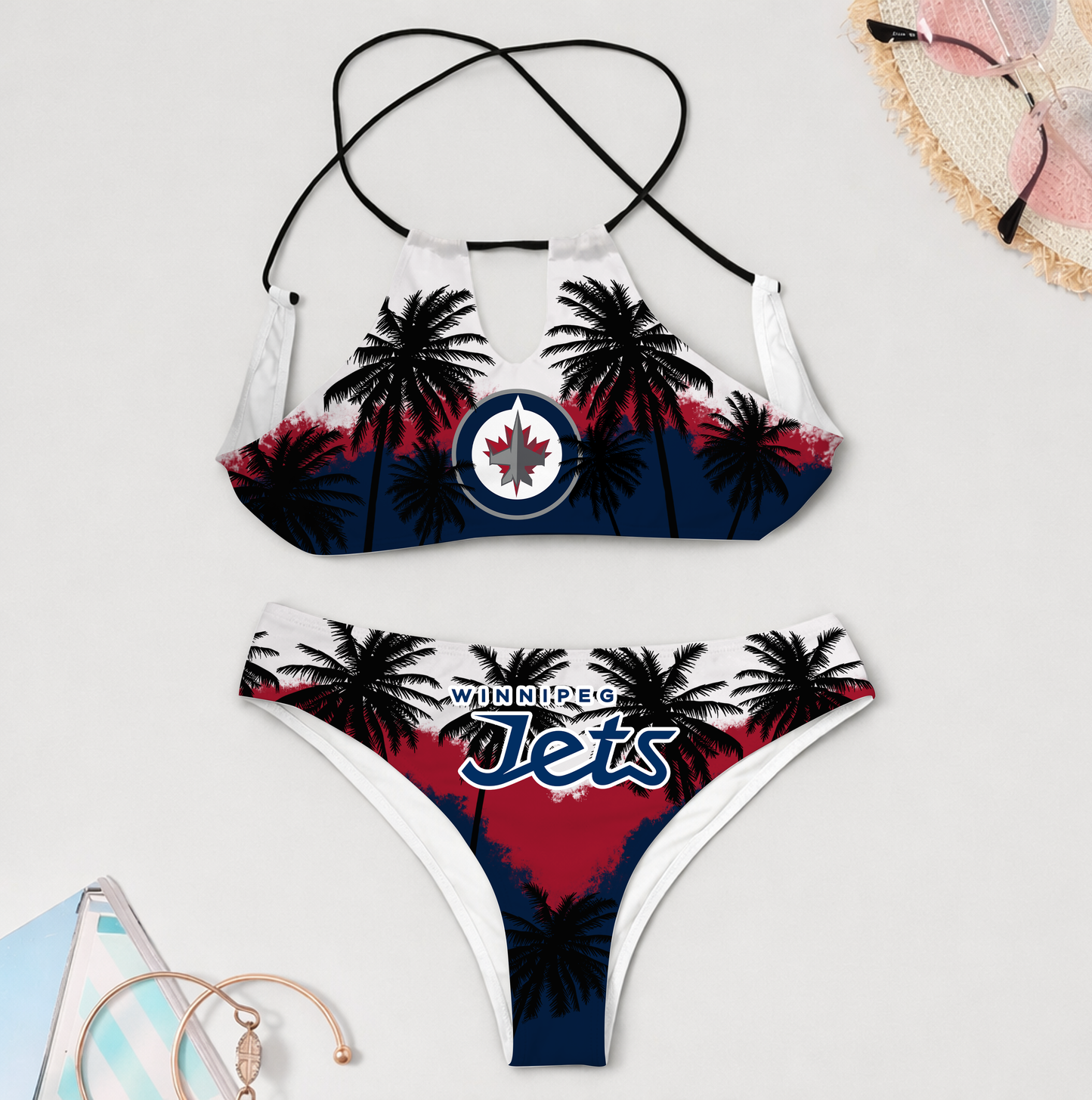 PREMIUM NHL X WJ 3D Women Cami Swimsuit Women Bikini For Summer HOLIDAY