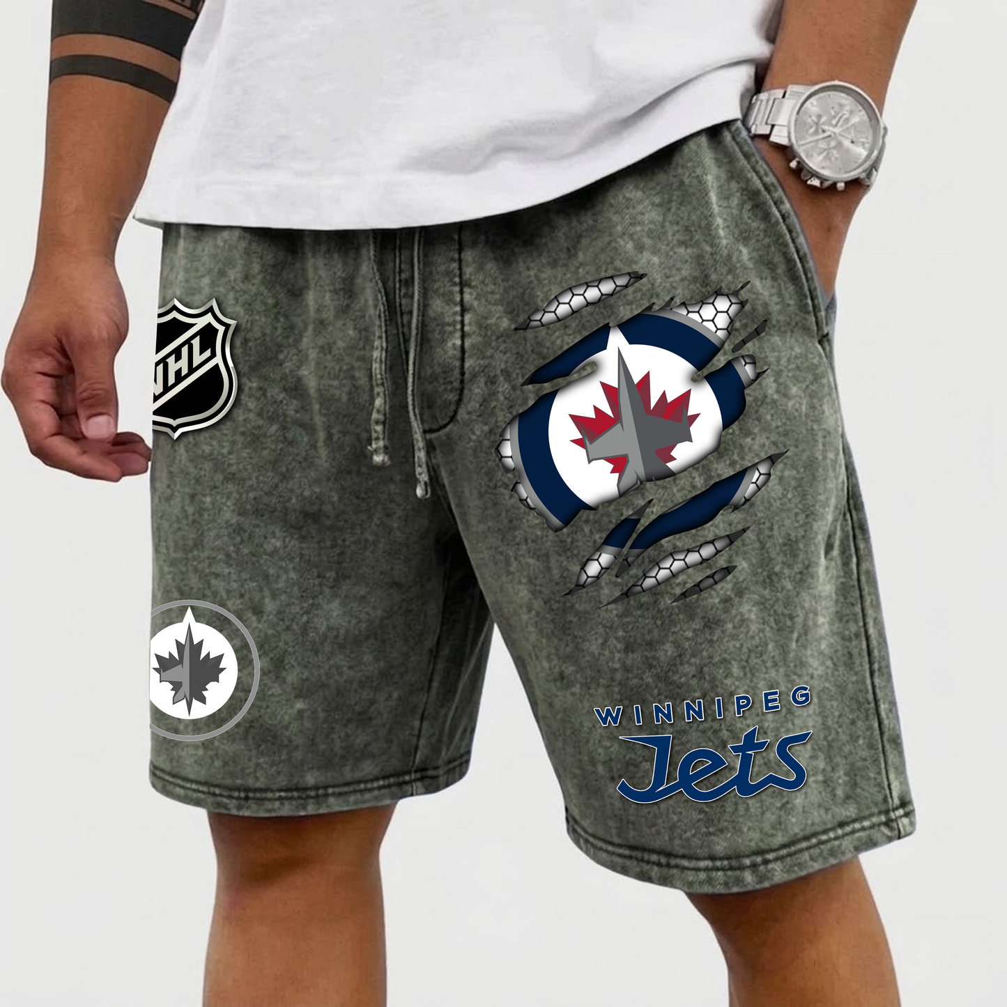 PREMIUM NHL X WJ WASH SHORTS FOR SUMMER HOLIDAY NDT VHM 070426