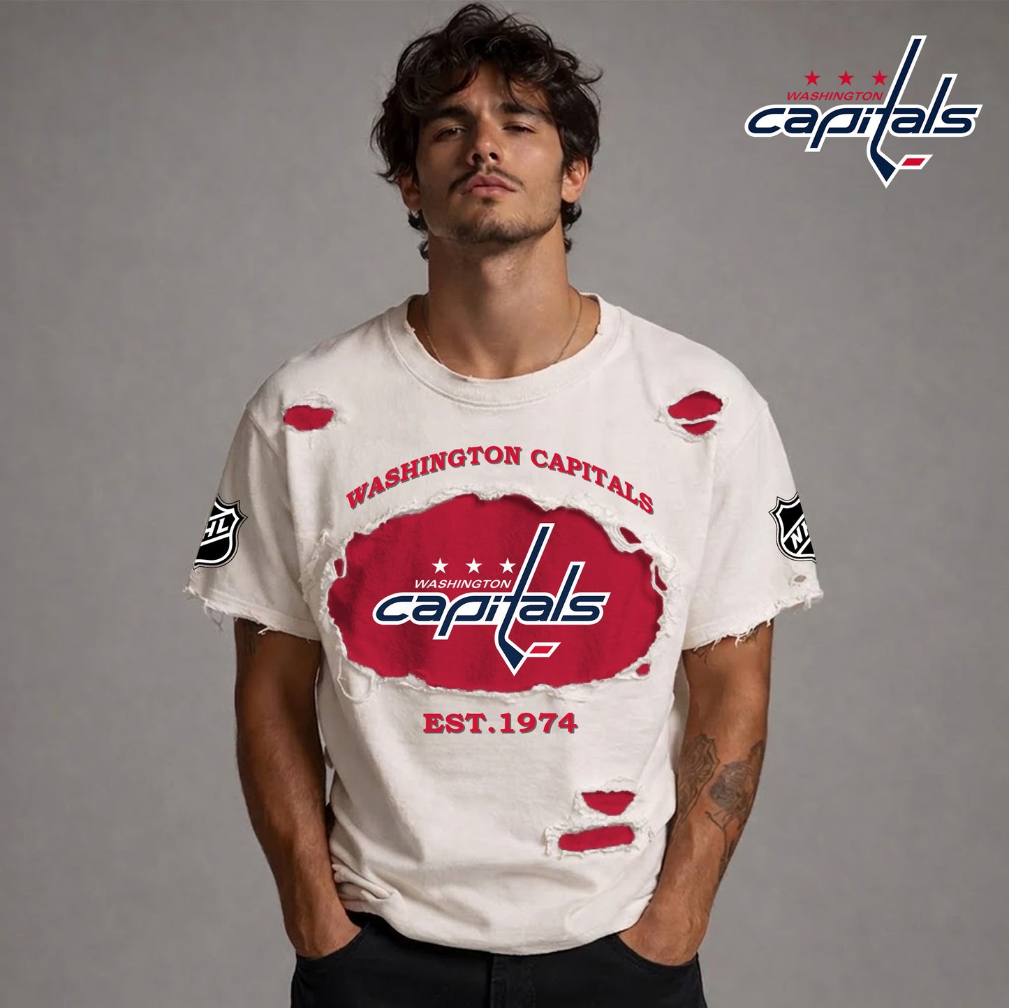 PREMIUM NHL x WC RETRO WASH SHIRT NDT NTN 080426