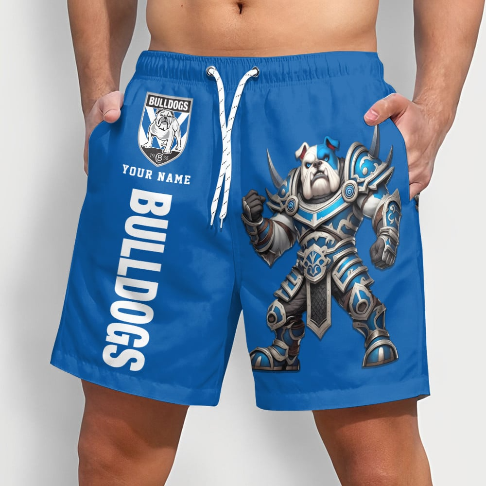 PREMIUM NRL X B Sport Style Mascot Men Short Pants Custom NAME NDT NQK