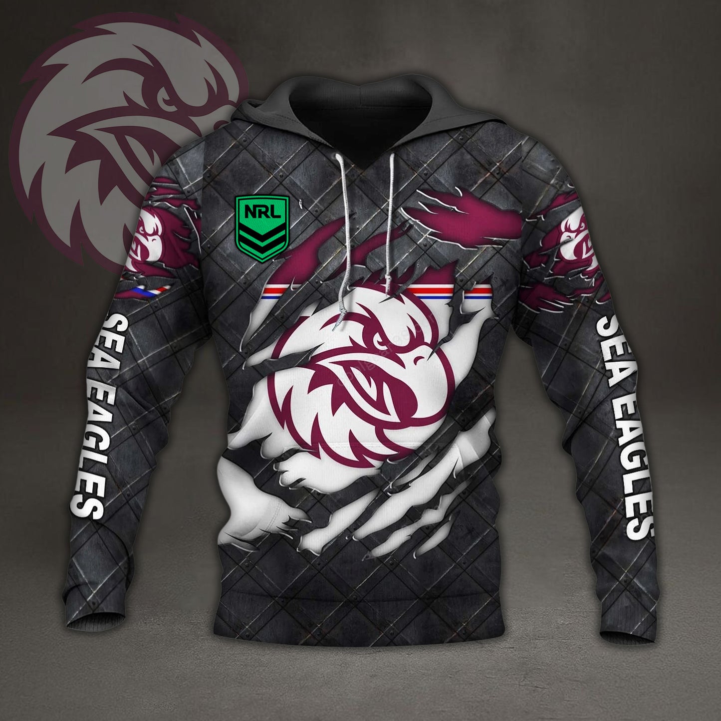 PREMIUM NRL X MWSE 3D HOODIE NDT NHM 150426