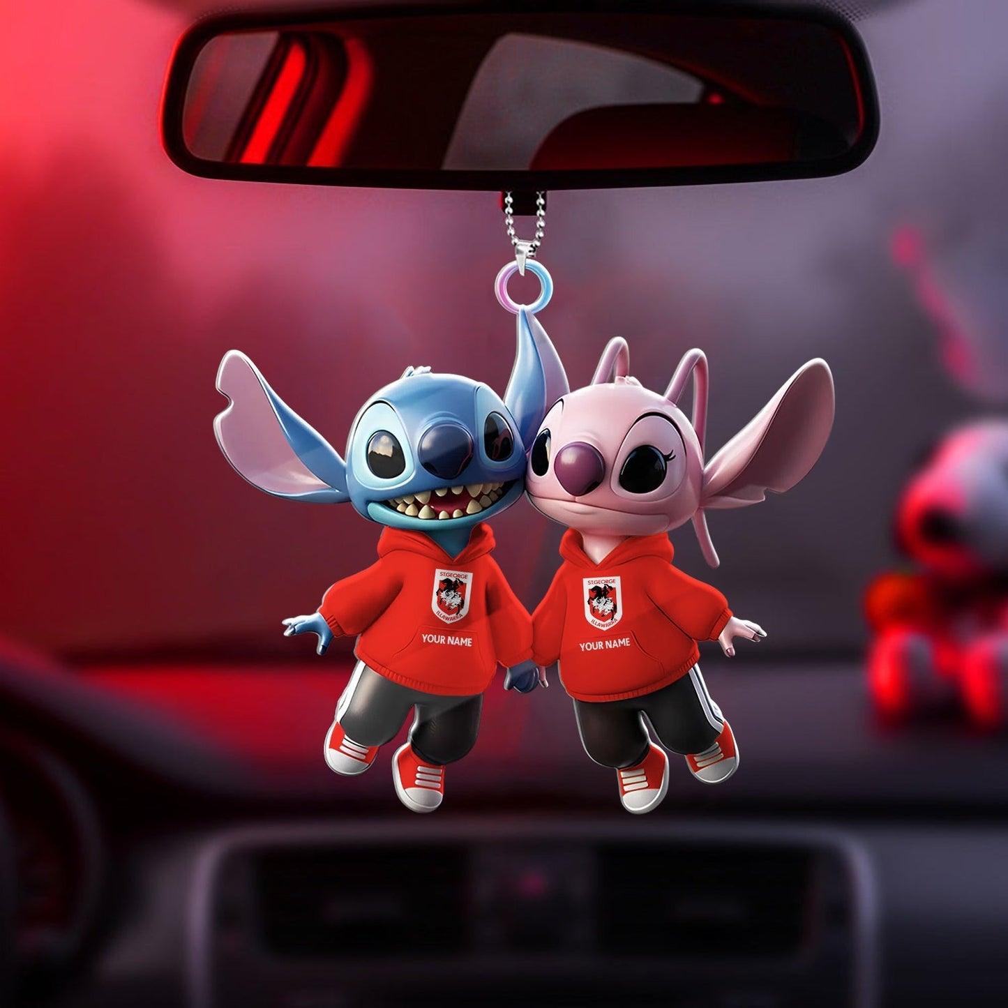 PREMIUM SGID X Stitch Car Ornament NDT NHM
