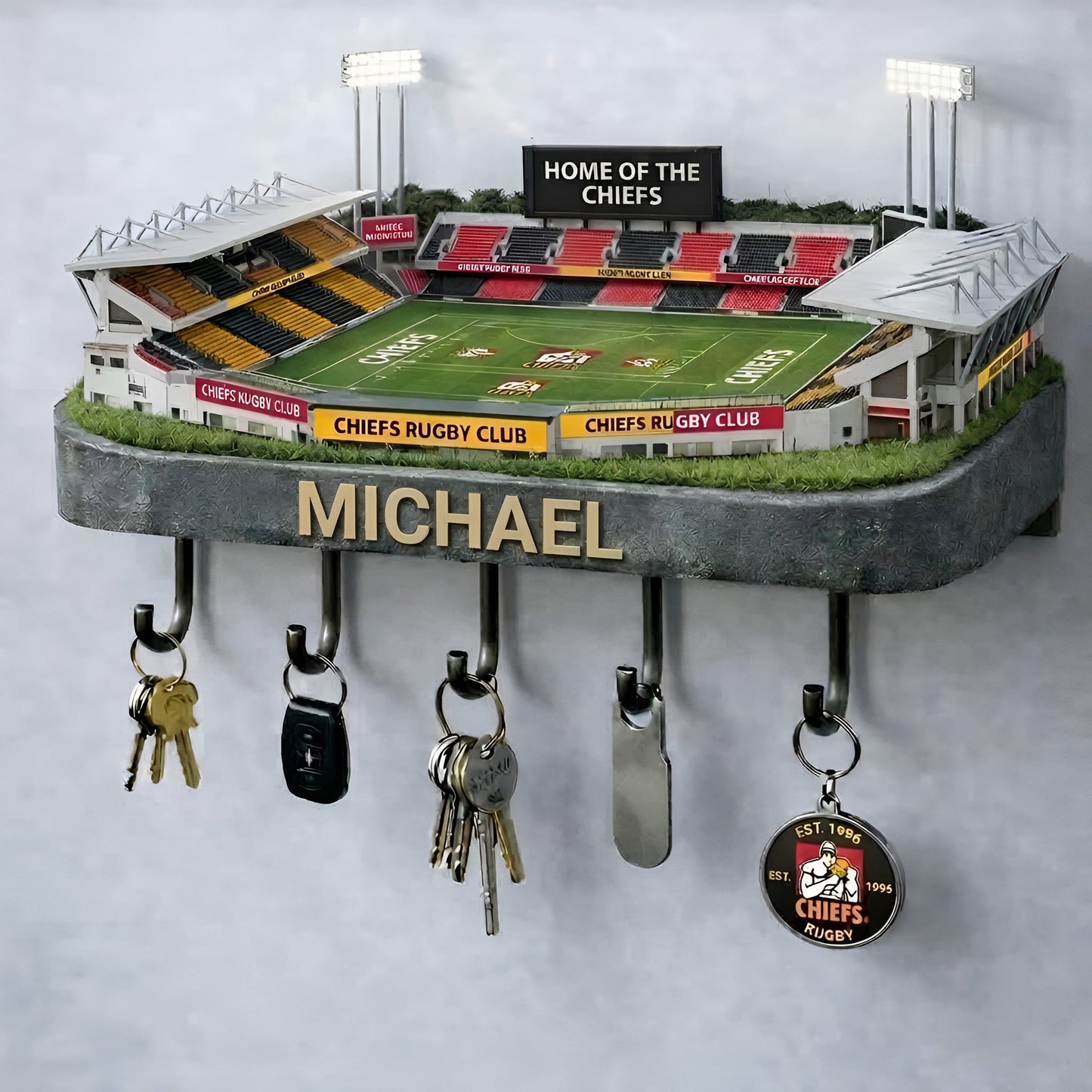 PREMIUM SRP X CHIE Stadium Wood Key Hanger Limited Editions NDT NTN