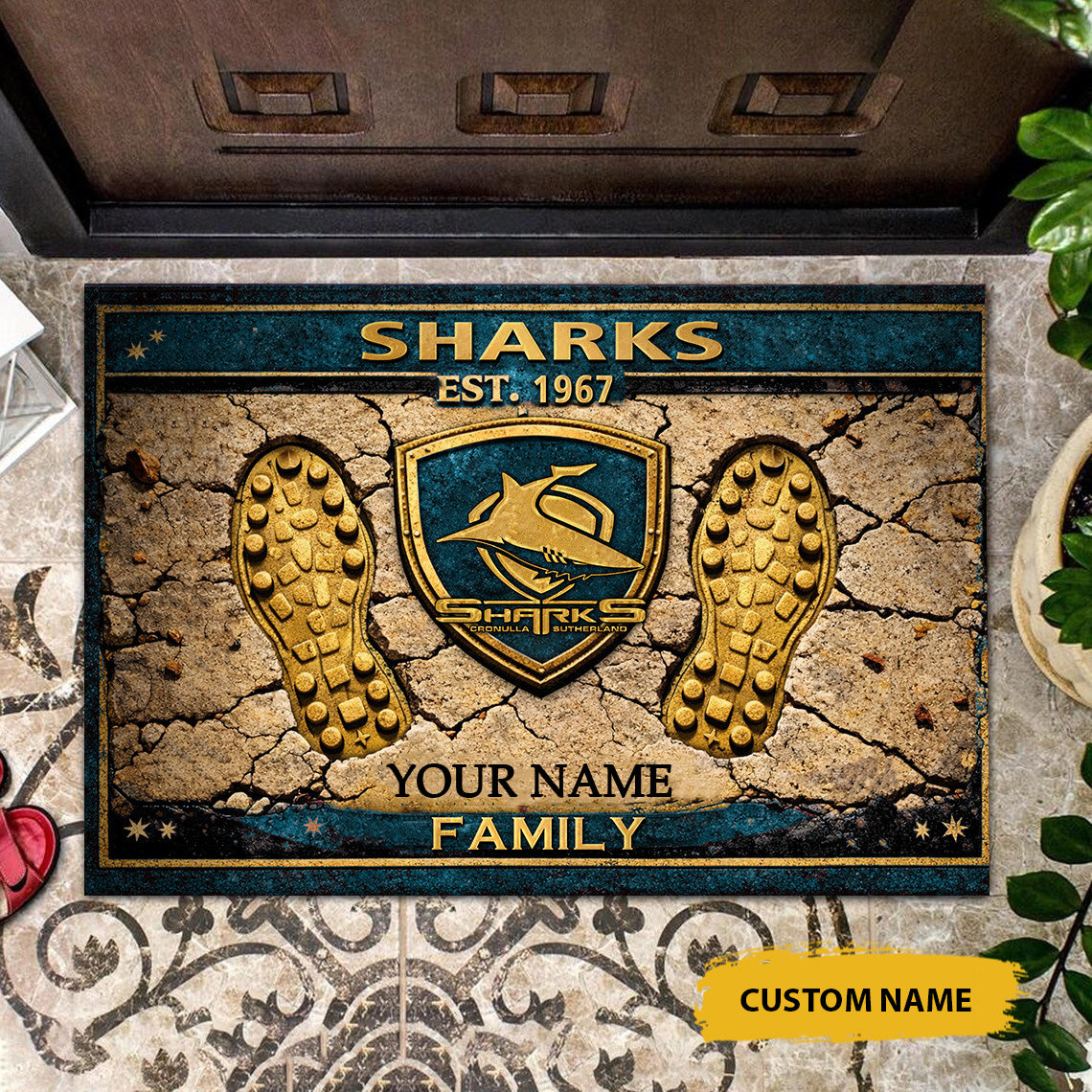 PREMIUM X CSS Doormat Personalized Limited Edition For Home NDT NTN