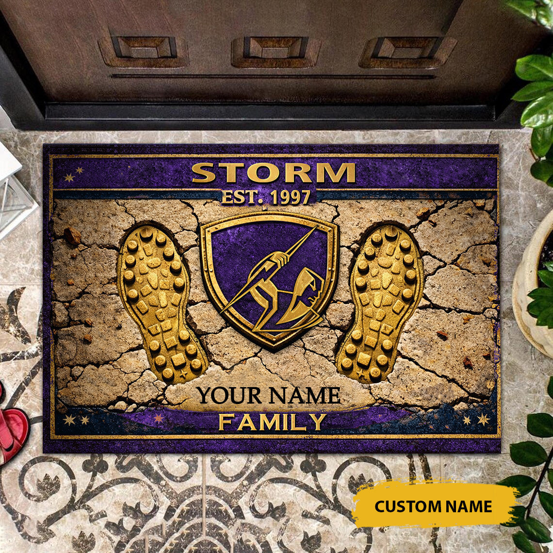 PREMIUM X MS Doormat Personalized Limited Edition For Home NDT NTN