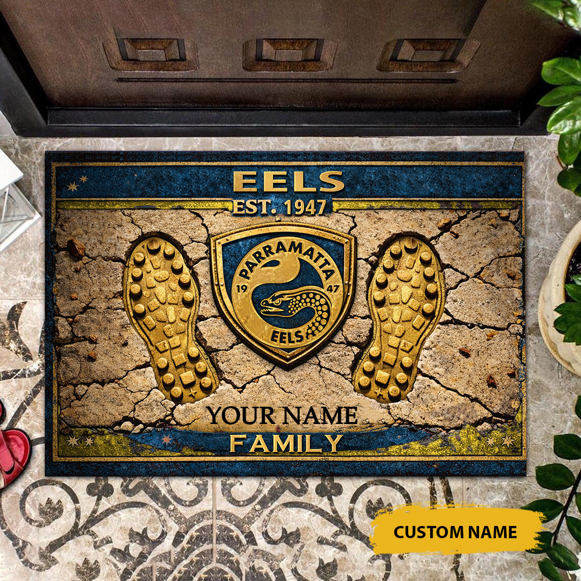 PREMIUM X PE Doormat Personalized Limited Edition For Home NDT NTN