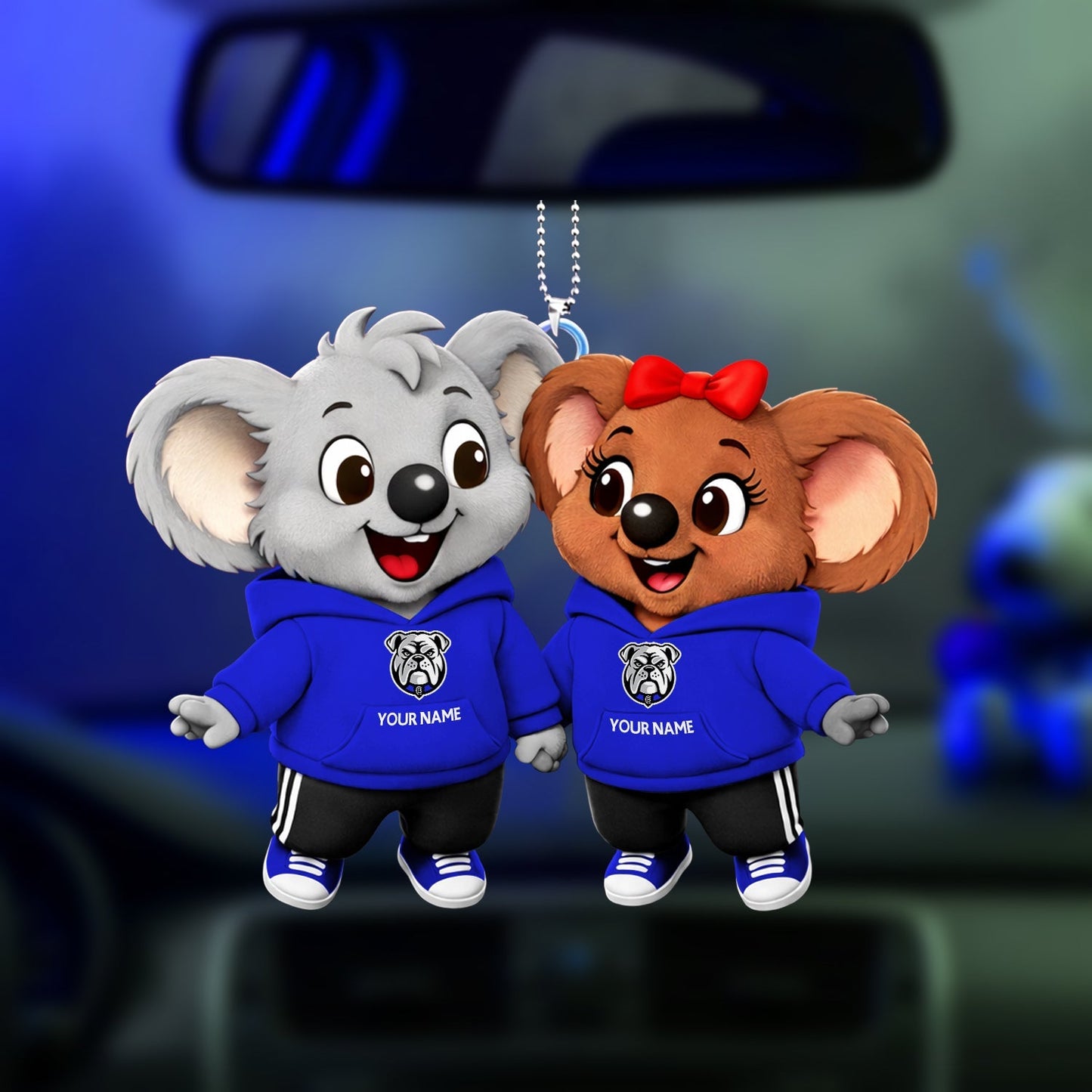 PREMIUM CBB X Blinky Bill & Nutsy Car Ornament NDT NHM 040326