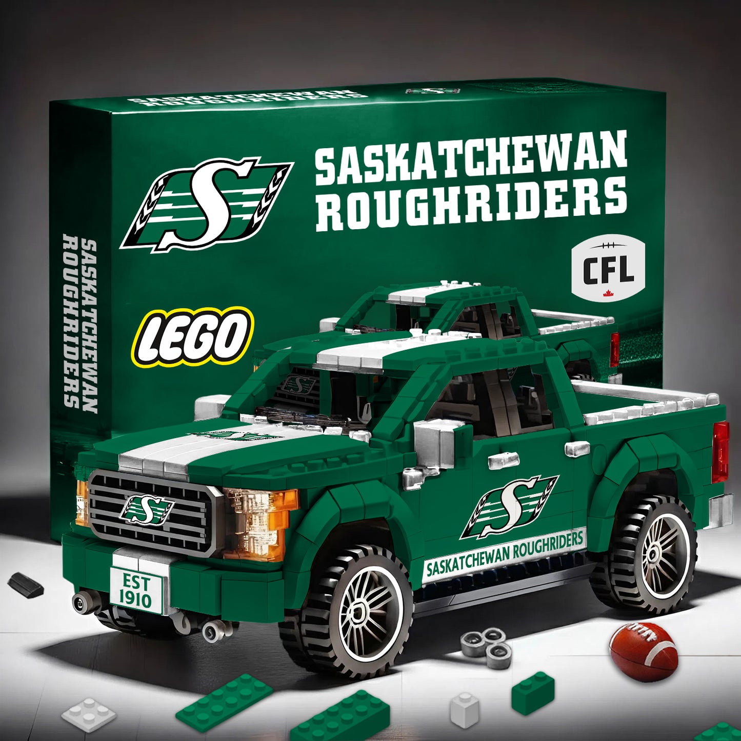 PREMIUM CFL X SR ANNIVERSARY 68TH 3D RACING TRUCK BRICK TOY NDT NHM 020426