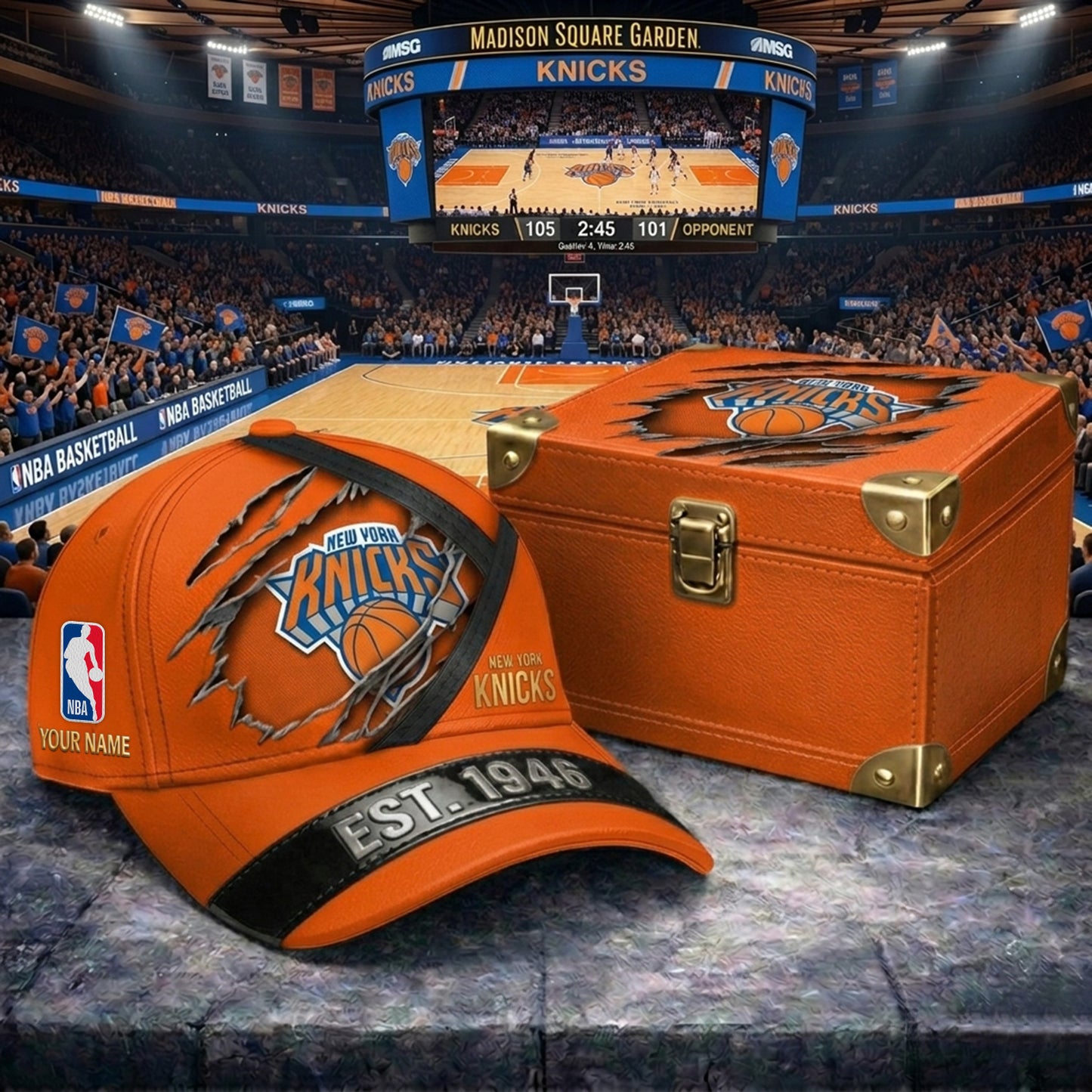 PREMIUM NBA X NYK THANK FOR MEMORIES CUSTOME HAT V3 LIMITED EDITION NDT NHM 300526