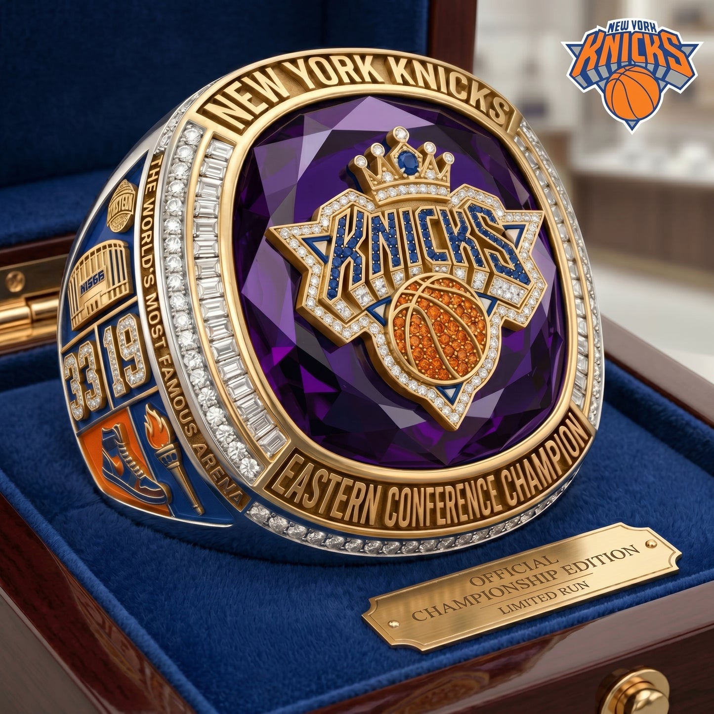 PREMIUM NBA X NYK THANK FOR MEMORIES RING NDT VHM 300526