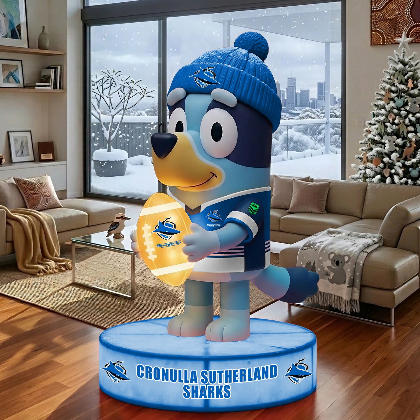 PREMIUM NRL X CSS BLUEY COLLECTIBLE STATUE DECOR FOR SWEET HOME LIMITED EDITION NDT NHM 250326