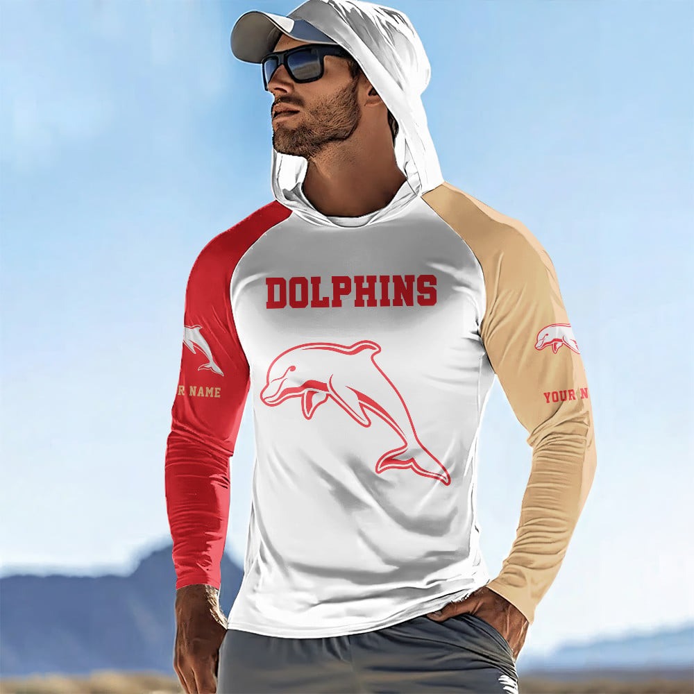 PREMIUM NRL X DOL SPORT STYLE NEW LONG SLEEVE Custom Any Name Gifts NDT NHM 240226