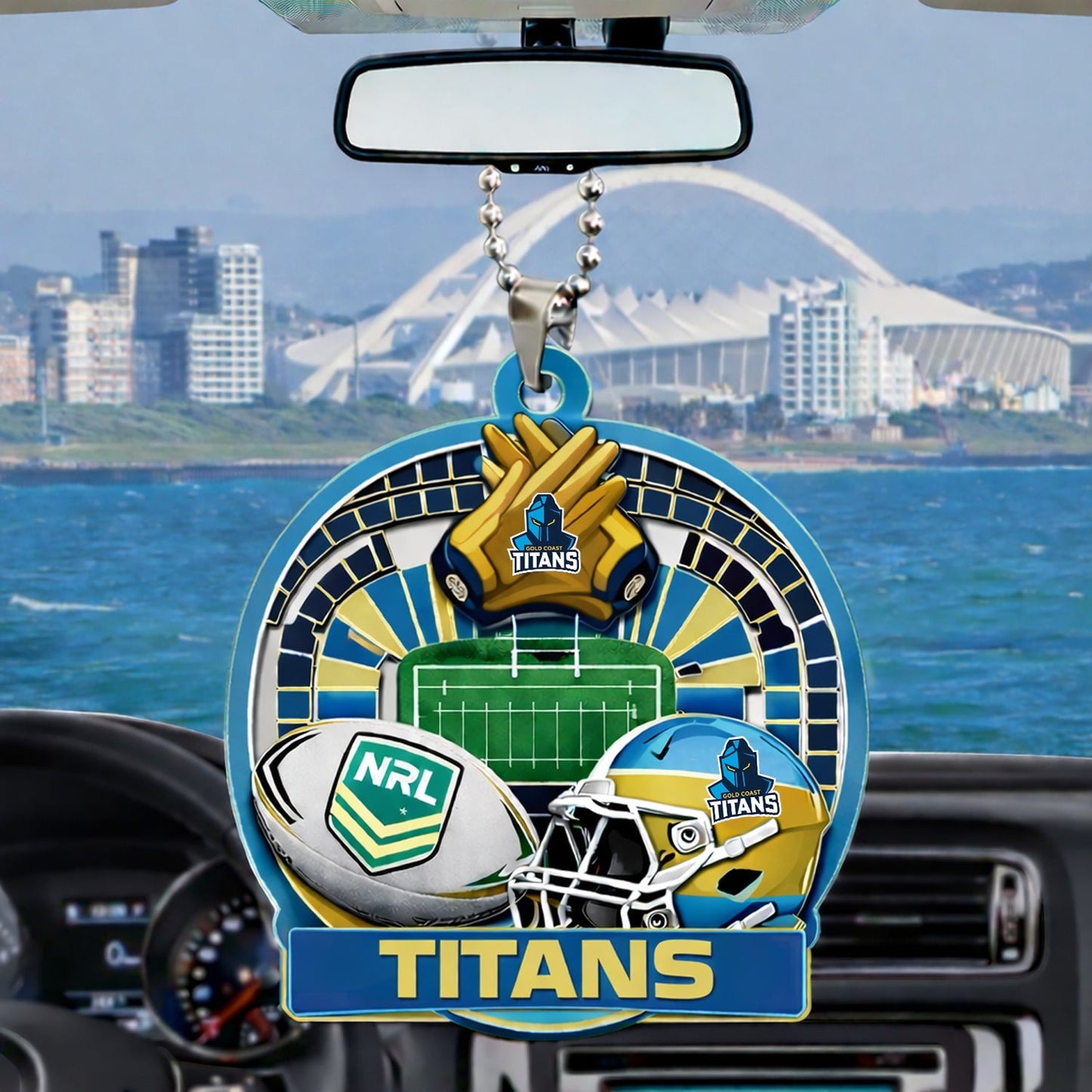 PREMIUM NRL X GCT 3D STADIUM ON-BOARD GLORY ORNAMENT LIMITED EDITION NDT NHM 100326