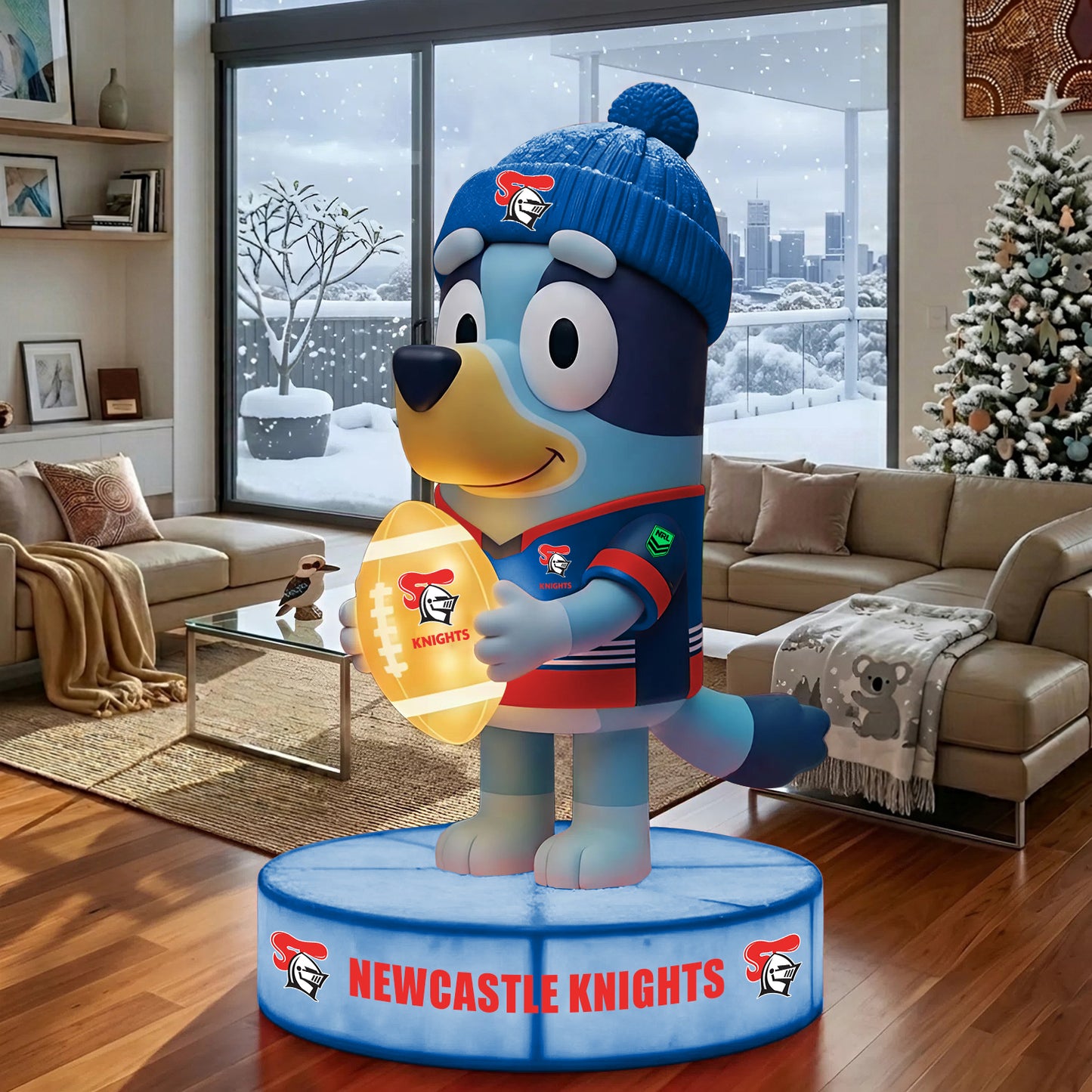 PREMIUM NRL X NK BLUEY COLLECTIBLE STATUE DECOR FOR SWEET HOME LIMITED EDITION NDT NHM 250326