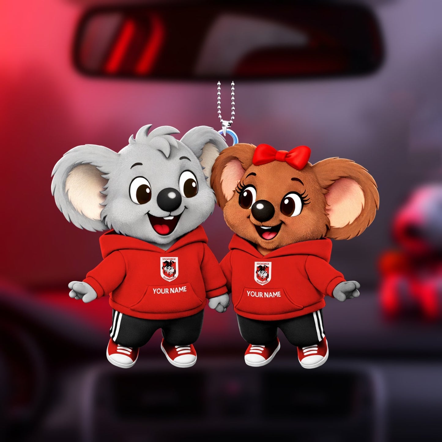 PREMIUM SGID X Blinky Bill & Nutsy Car Ornament NDT NHM 040326