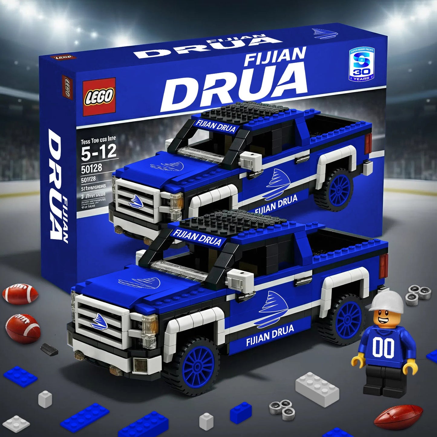 PREMIUM SPR X FD CELEBRATING 30 YEARS 5D LEGO BUILDING BLOCK TRUCK LIMITED EDITION NDT NHM 260326