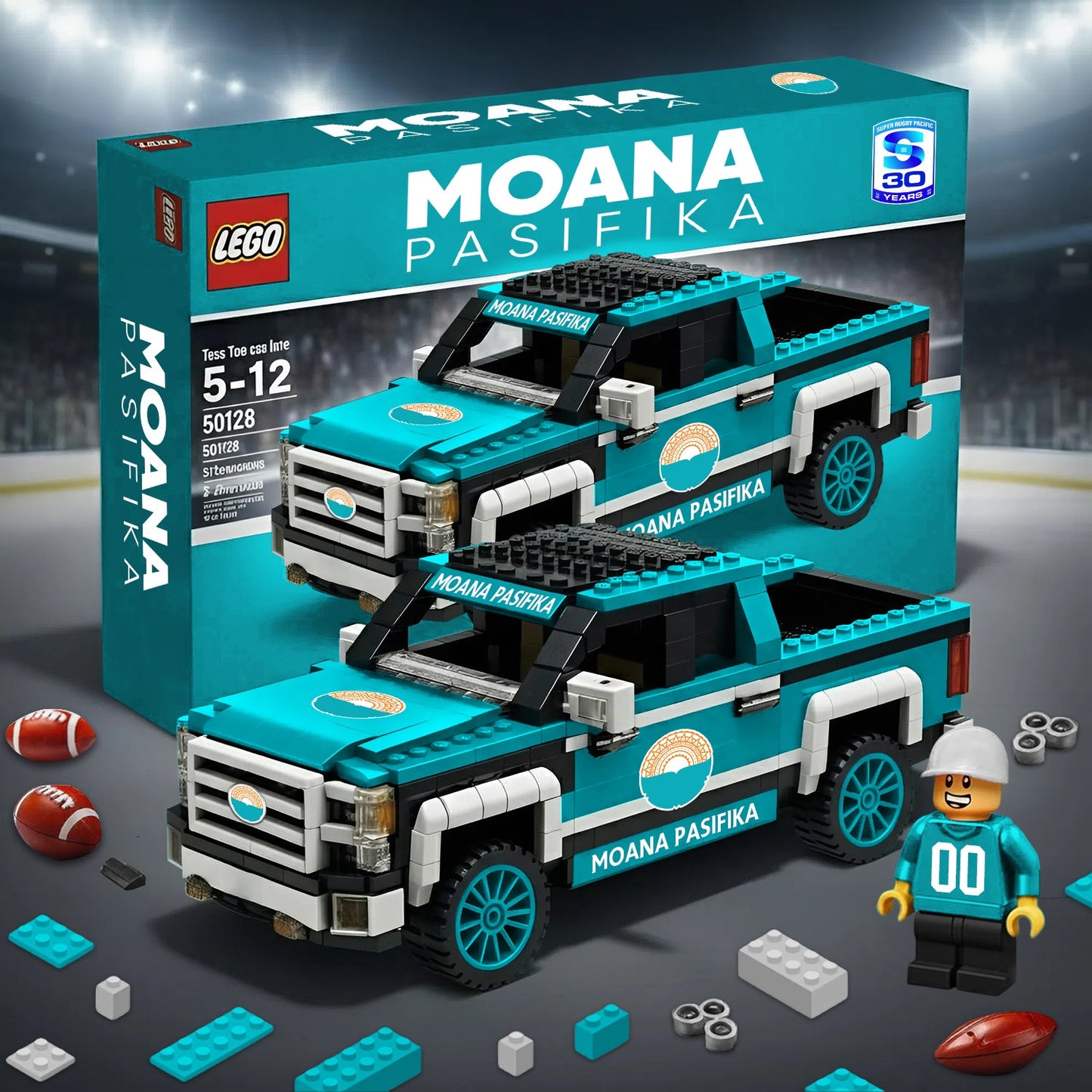 PREMIUM SPR X MP CELEBRATING 30 YEARS 5D LEGO BUILDING BLOCK TRUCK LIMITED EDITION NDT NHM 260326