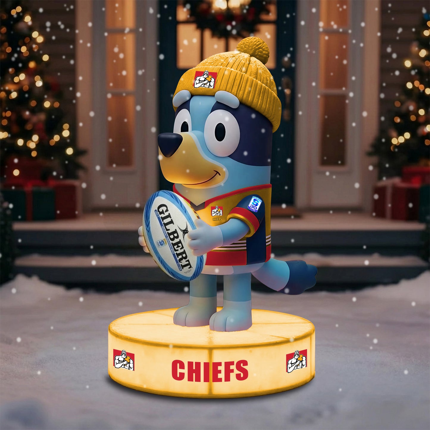 PREMIUM SRP X CHI Holiday Spirit Collectible BLUEY Statue V2 NDT NHM 270326