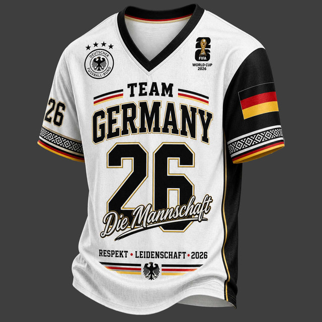 PREMIUM WC 2026 X GER V-Neck Jersey LIMIED EDITIONS NDT VHM 190526