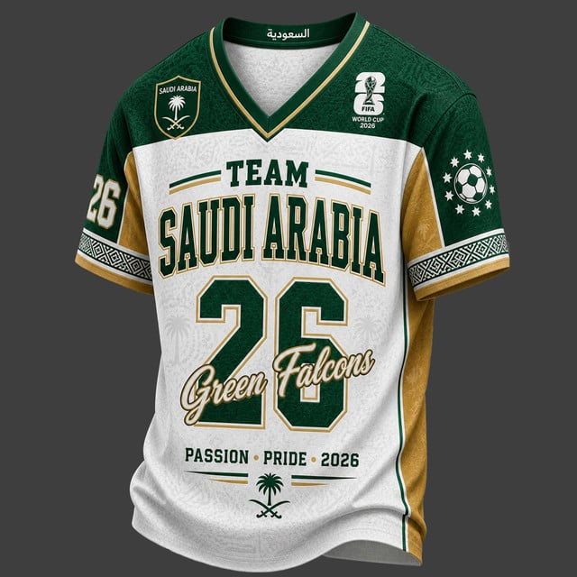PREMIUM WC 2026 X SAU V-Neck Jersey LIMIED EDITIONS NDT VHM 190526