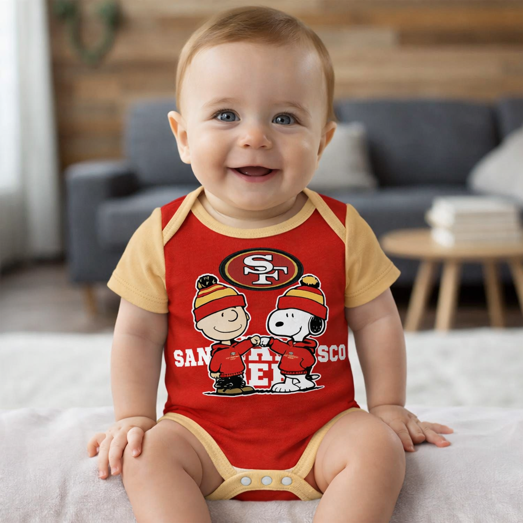 PREMIUM 𝑵𝑭𝑳 X SF49 New Baby Romper Custom Name For Kids NDT NTN 270226