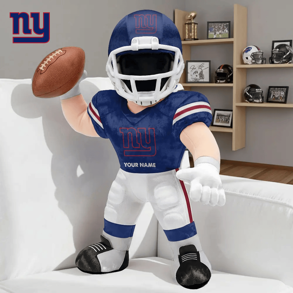 PREMUM NFL X NYG Players Custom Shape Pillow Custom Name Gifts FOR FAN NDT VHM 250526