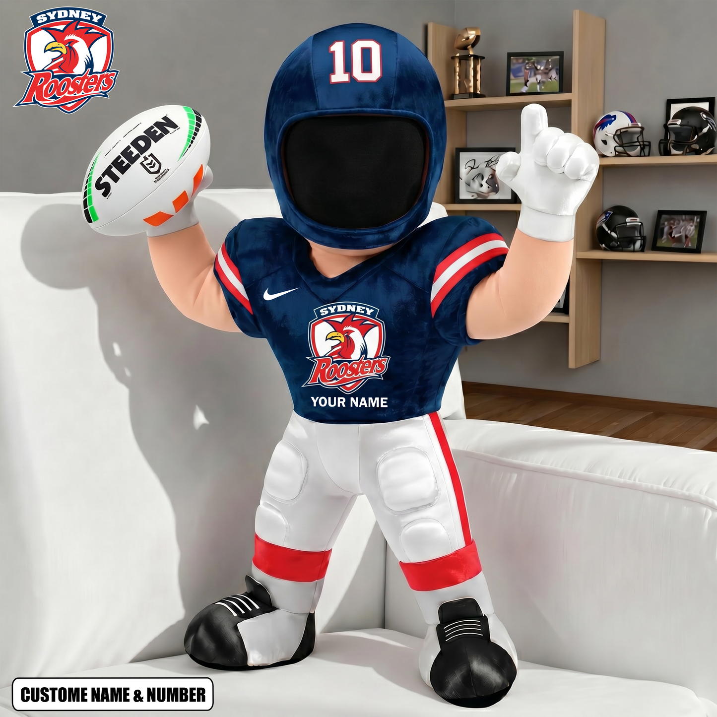 PREMIUM NRL X SR Players Custom Shape Pillow Gifts FOR FAN NDT VHM 260526