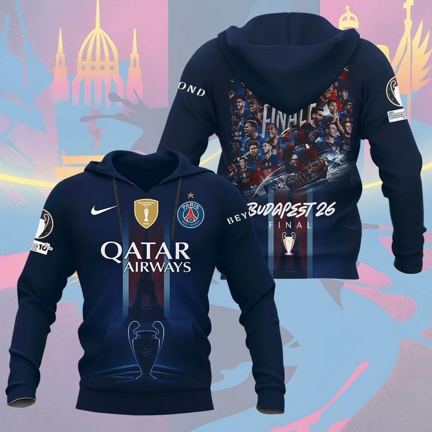 PSG Champions League Final 2026 3D Shirt V8 1405 DatND DVT