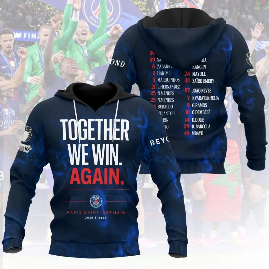 PSG Champions of Europe 2526 3D Shirt V16 0106 DatND DVT