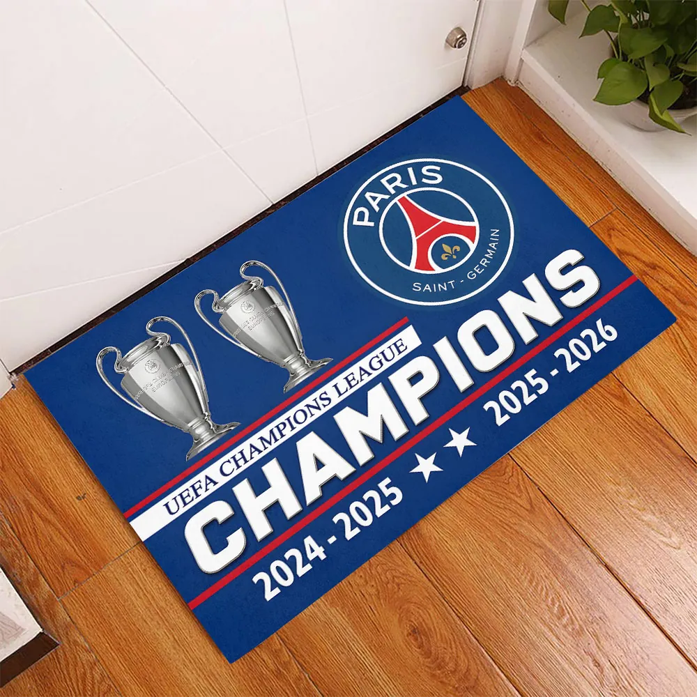 PSG Champions of Europe 2526 Custom Doormat V1 0206 DatND DVT