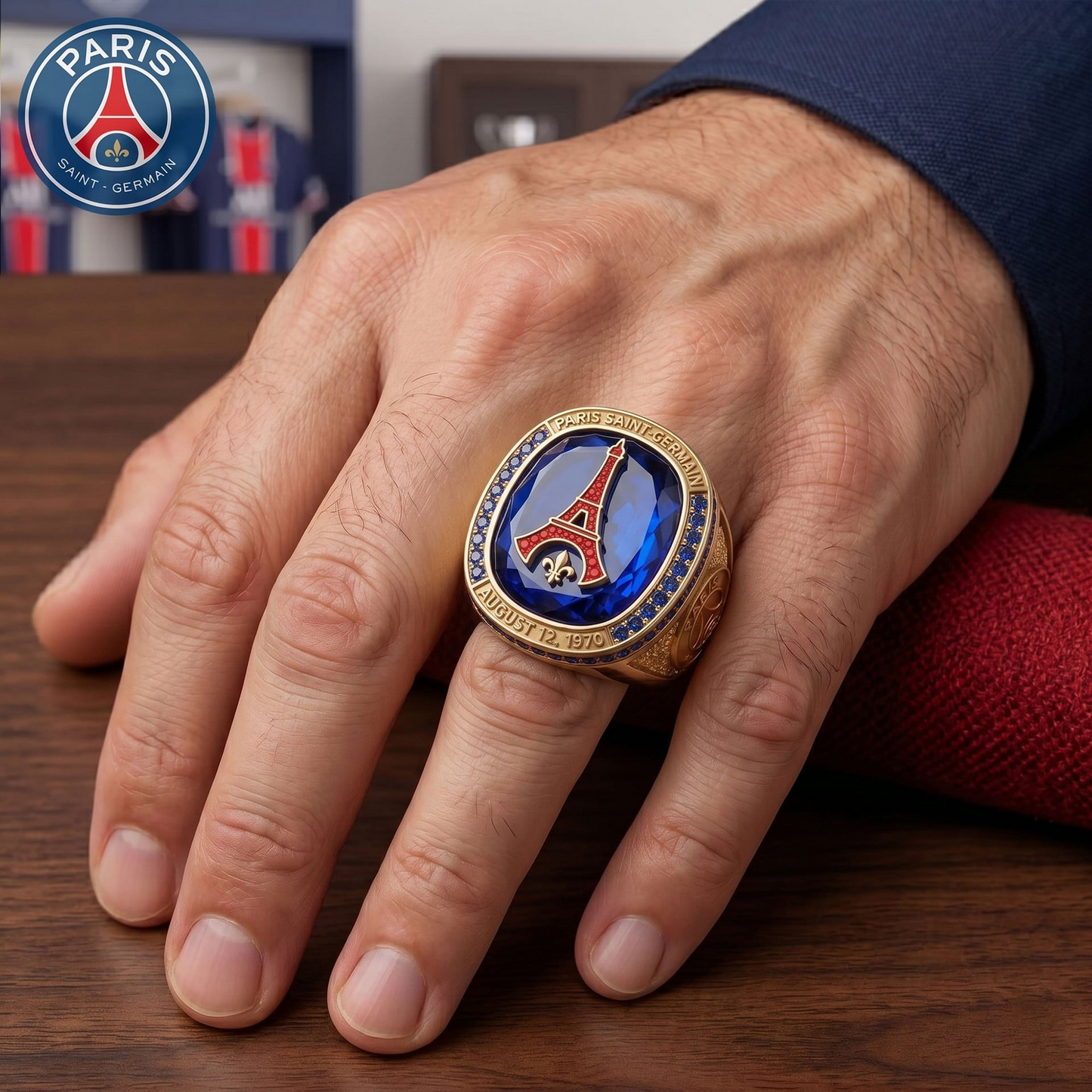PSG UEFA Champions League Champions Premium Ring V1 0106 DatND DVT