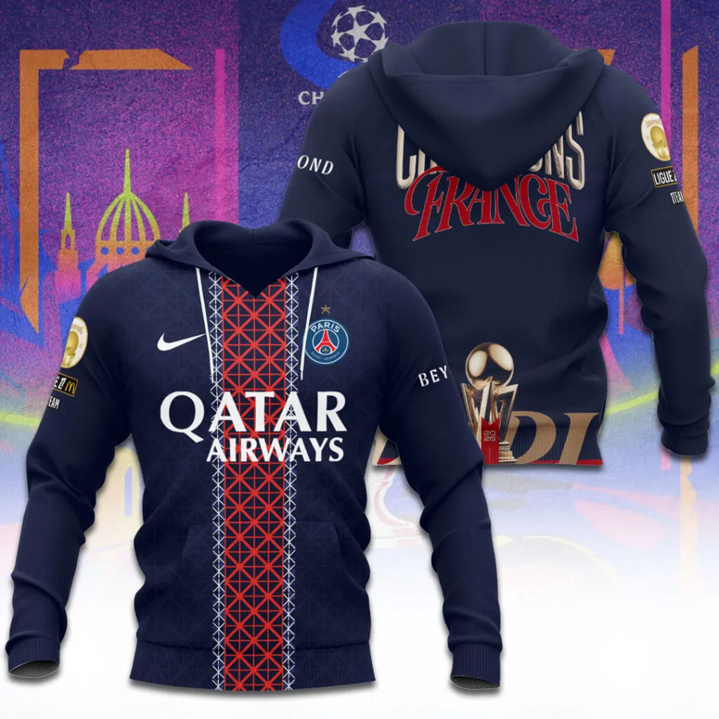 PSG x 2026 Champions 3D Aparael V2 DATND TANTD 180526