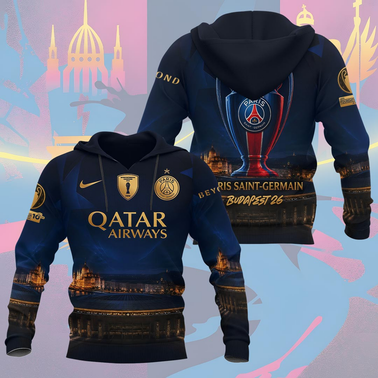 PSG x 2026 Champions 3D Aparael V7 DATND TANTD 180526
