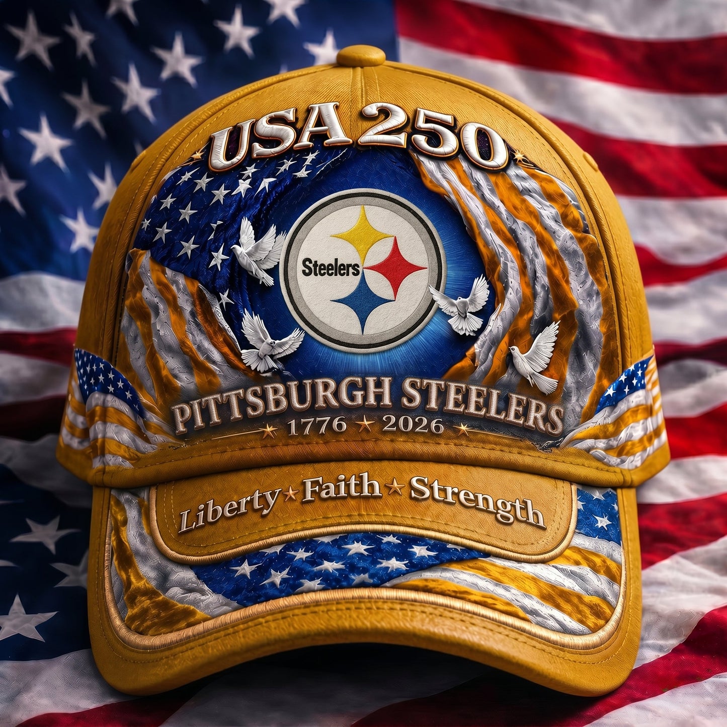 Premium NFL x PS 250 Years Anniversary Of Freedom Cap 220626