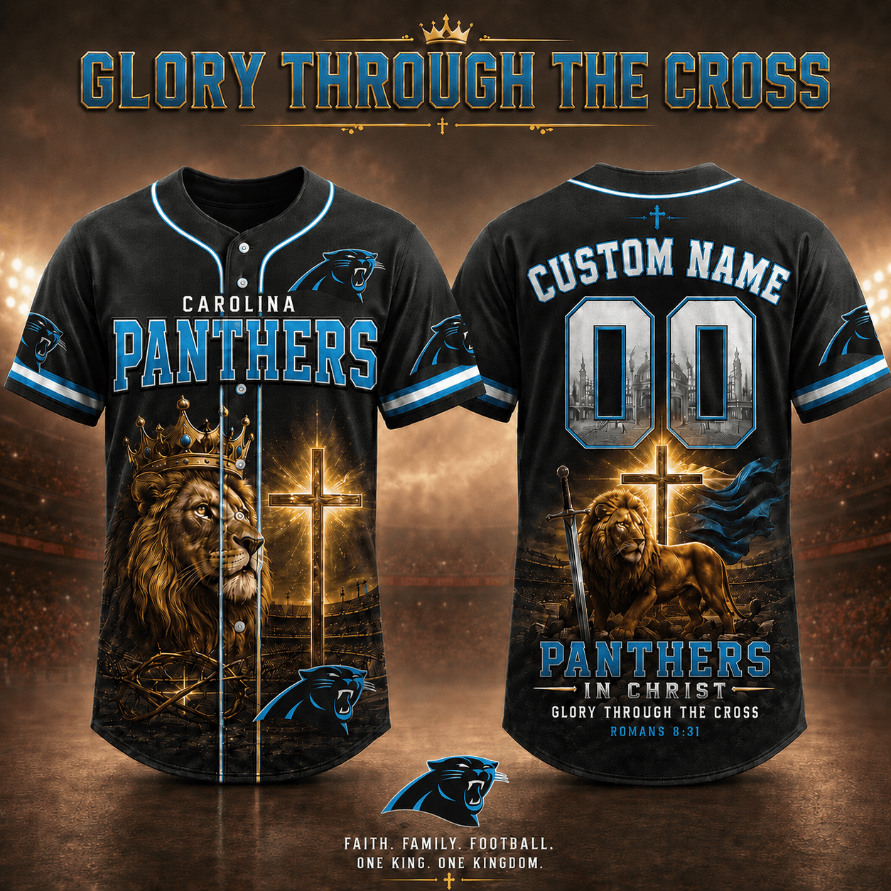 Personalized CP x NFL Luxury V2 Baseball Jersey 160626