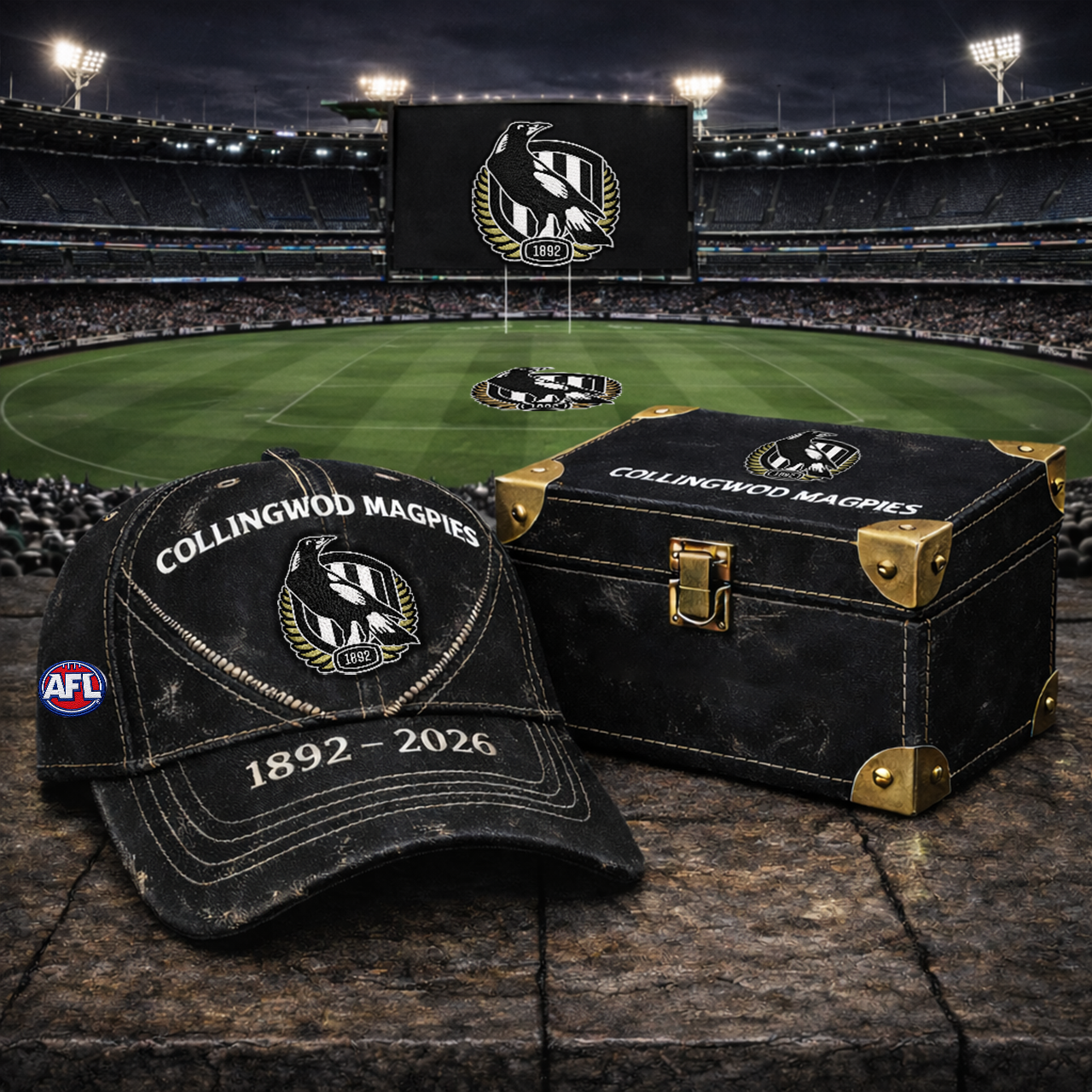 Premium AFL CM Vintage Zipper Heritage Anniversary Cap V10 NMD 070326 TTV