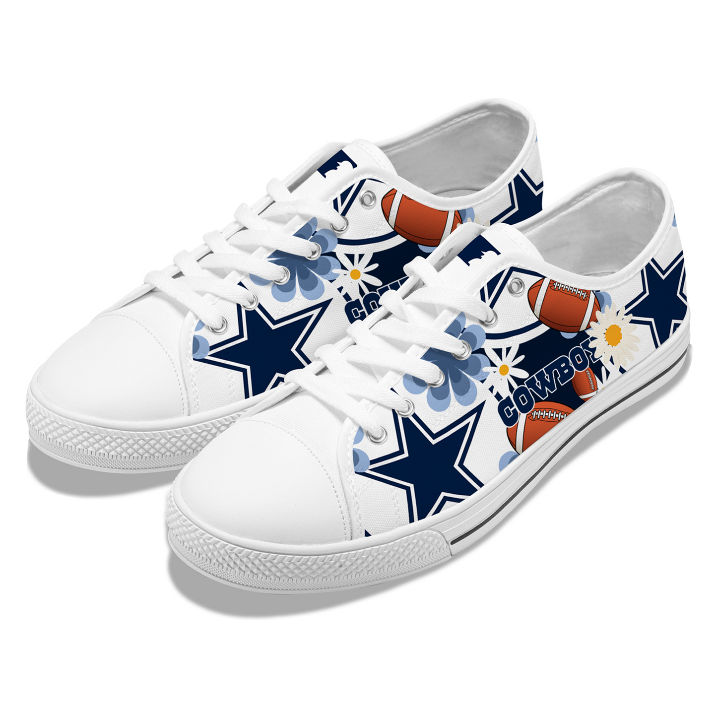 Premium DAL x NFL Canvas Sneaker DATND TANTD