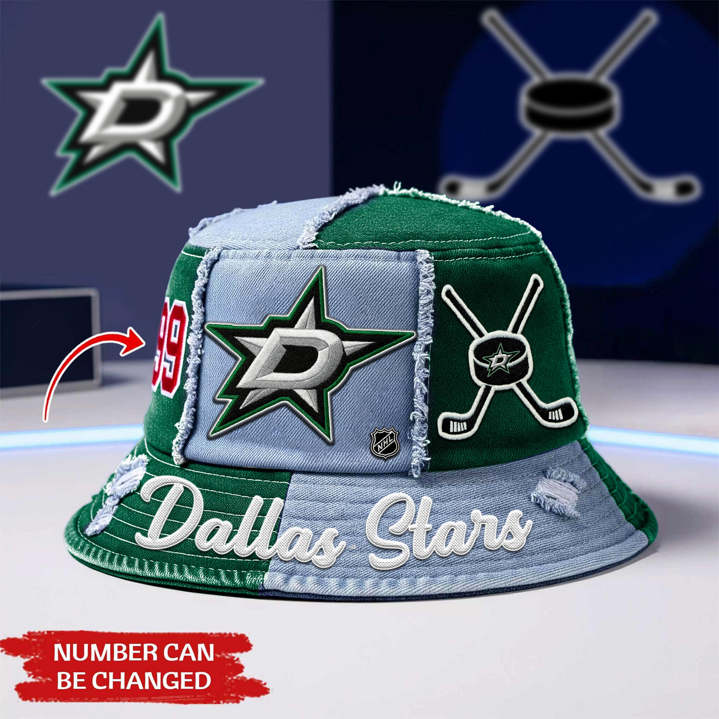 Premium DAL x NHL Bucket Hat DATND TANTD 080526