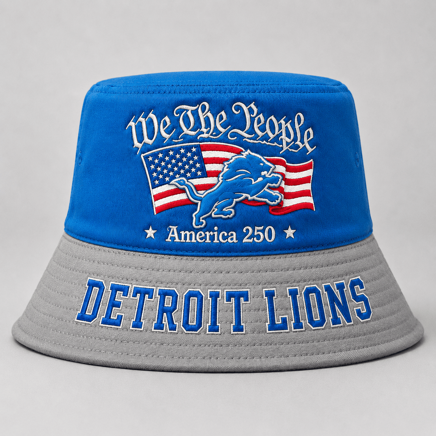 Premium DET x NFL America 250 Patriotic Bucket Hat 150626