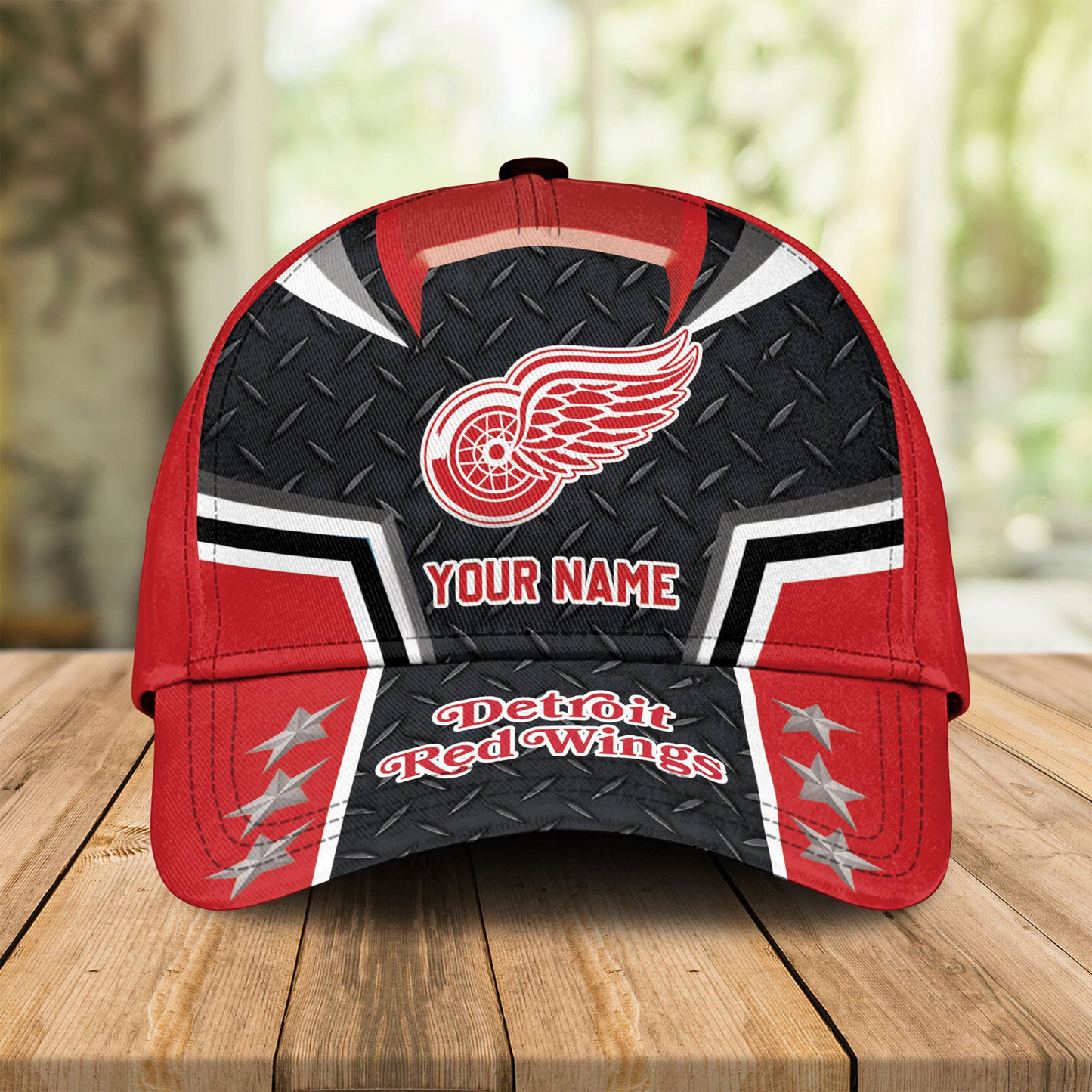 Premium DET x NHL New Personalized Classic Cap DATND TANTD 040526
